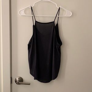 Black Spaghetti Strap Camisole Top S